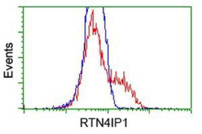 Flow Cytometry: RTN4IP1 Antibody (OTI3B2) [NBP2-00478]
