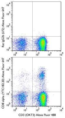 Flow Cytometry: Rat IgG2b Isotype Control (LF2) [NBP2-21941]