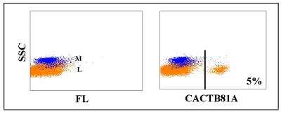 Flow Cytometry: TCR1-N7 Antibody (CACTB81A) [NBP2-61064]