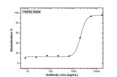 Neutralization: TNF RII/TNFRSF1B Antibody (R00N6) [NBP2-89487]