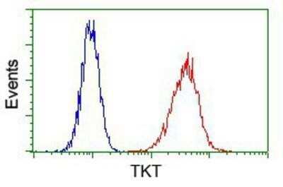 Flow Cytometry: Transketolase Antibody (OTI5H3) - Azide and BSA Free [NBP2-74585]