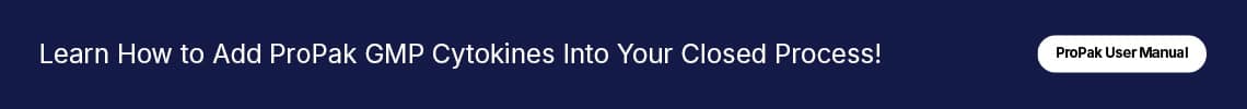 Add ProPak GMP Cytokines banner