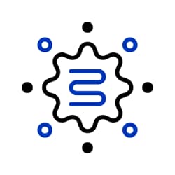 cell surrounded by cytokines