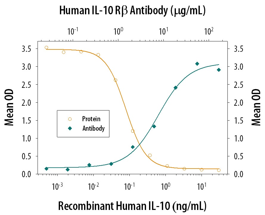IL‑10 Inhibition of IL‑1 beta  secretion and Neutralization by Human IL‑10 R beta  Antibody.