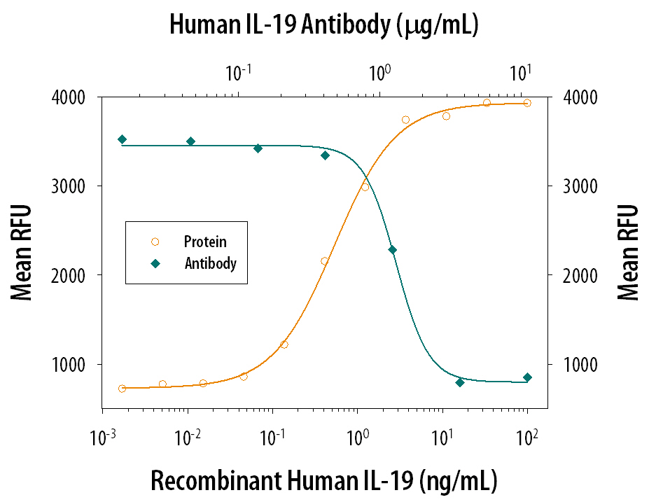 Cell Proliferation Induced by IL‑19 and Neutralization by Human IL‑19 Antibody.