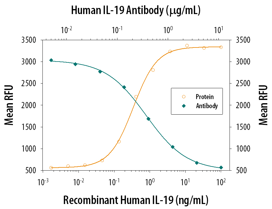 Cell Proliferation Induced by IL‑19 and Neutralization by Human IL‑19 Antibody.