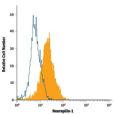 Detection of Neuropilin‑1 antibody in bEnd.3 Mouse Cell Line antibody by Flow Cytometry.