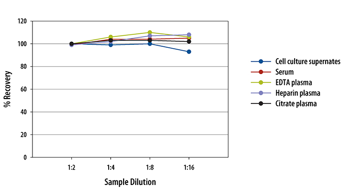 Human ADAMTS13 ELISA Linearity