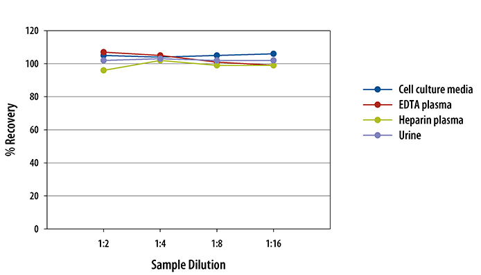 Human AgRP/ART ELISA Linearity