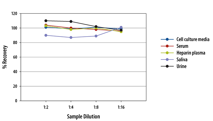 Human E-Cadherin ELISA Linearity