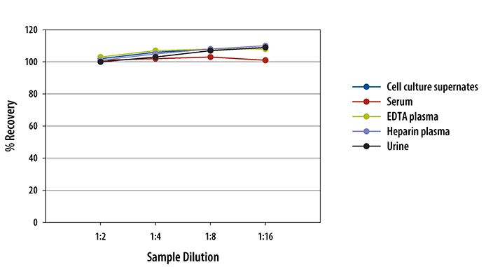 Human GDF-15 ELISA Linearity