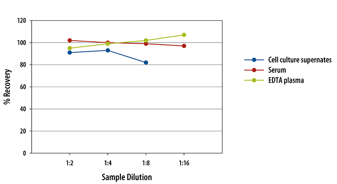 Rat IL-6 ELISA Linearity