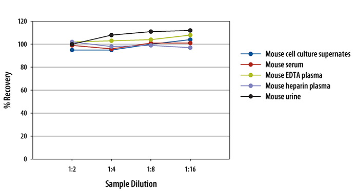 Mouse/Rat Osteopontin/OPN ELISA Linearity
