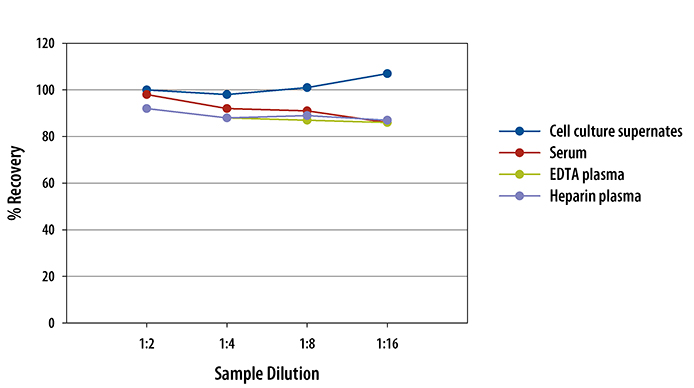 Mouse Pentraxin 2/SAP ELISA Linearity