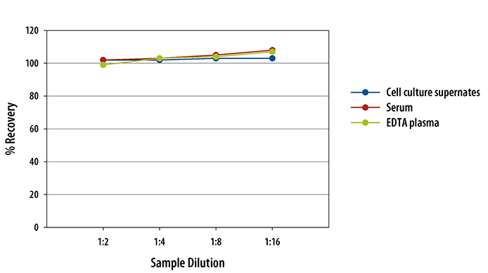 Mouse PlGF-2 ELISA Linearity