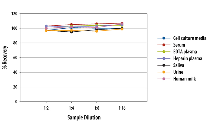 Human Progranulin/PGRN ELISA Linearity