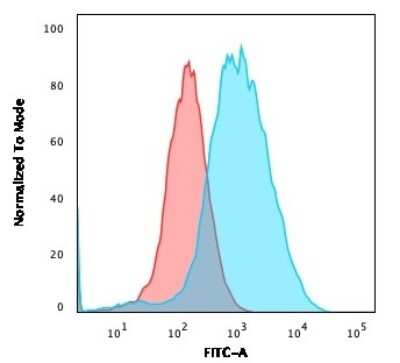 Flow Cytometry: gamma Catenin Antibody (rCTNG/1664) [NBP3-07593]