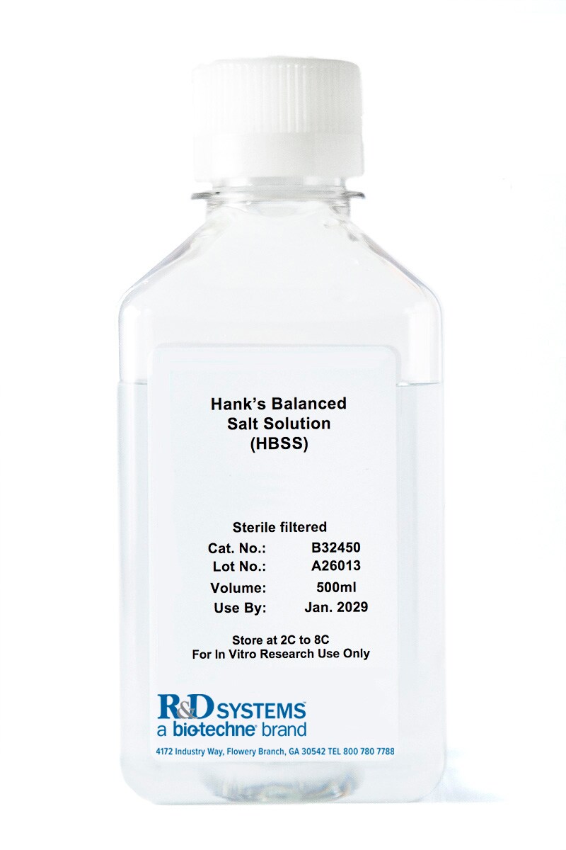 HBSS, Ca and Mg salts, no phenol red