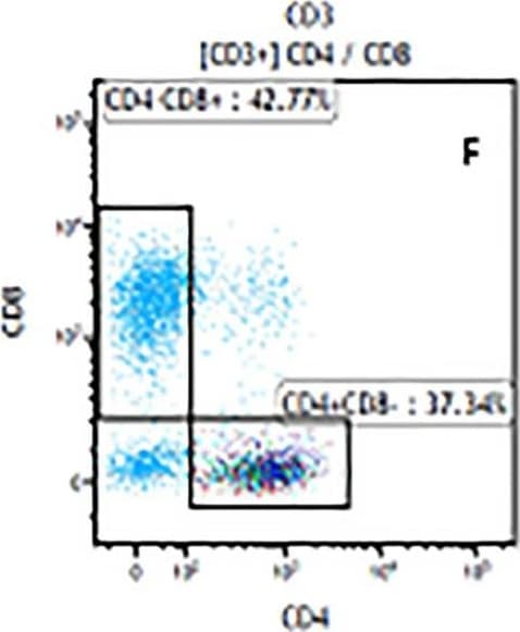 Detection of Mouse Human CD3 epsilon Antibody by Flow Cytometry