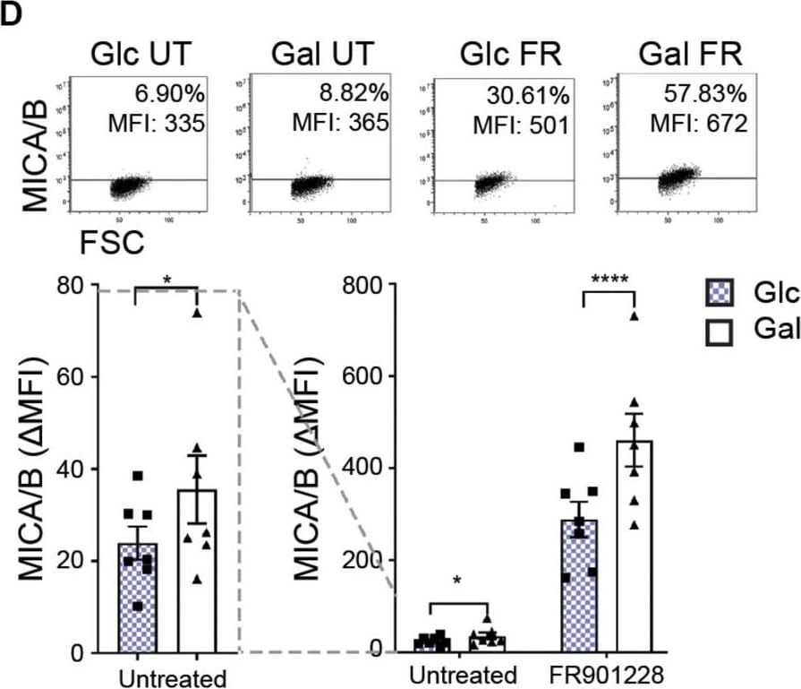 Detection of Mouse MICB by Flow Cytometry