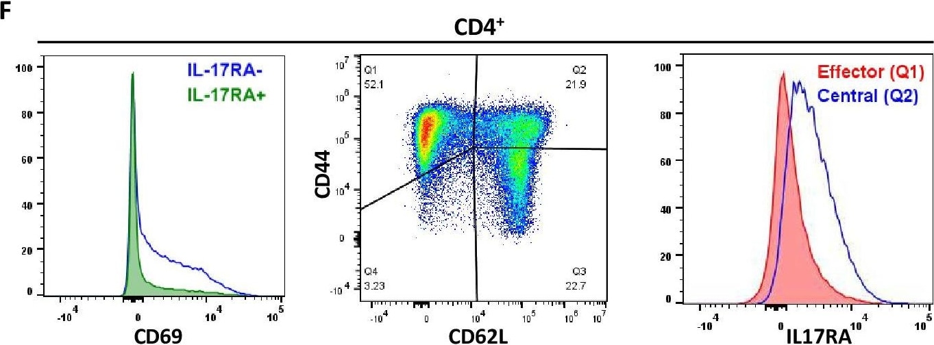 Detection of Mouse IL-17RA/IL-17R by Flow Cytometry