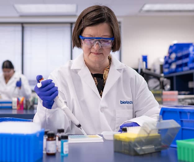 Scientist Using ELISA