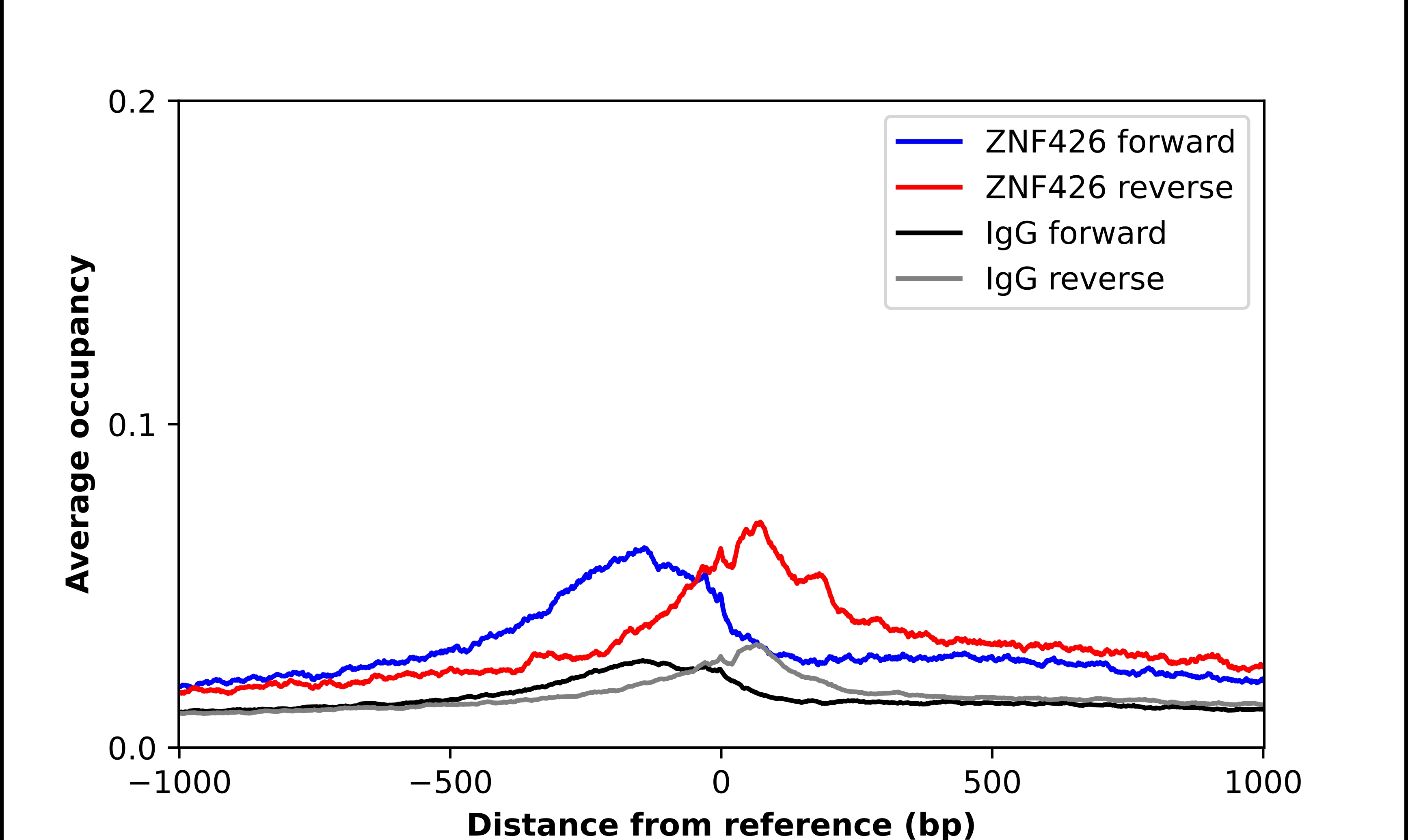 ZNF426 Antibody - BSA Free Chromatin Immunoprecipitation-exo-Seq: ZNF426 Antibody - BSA Free [NBP1-81149]