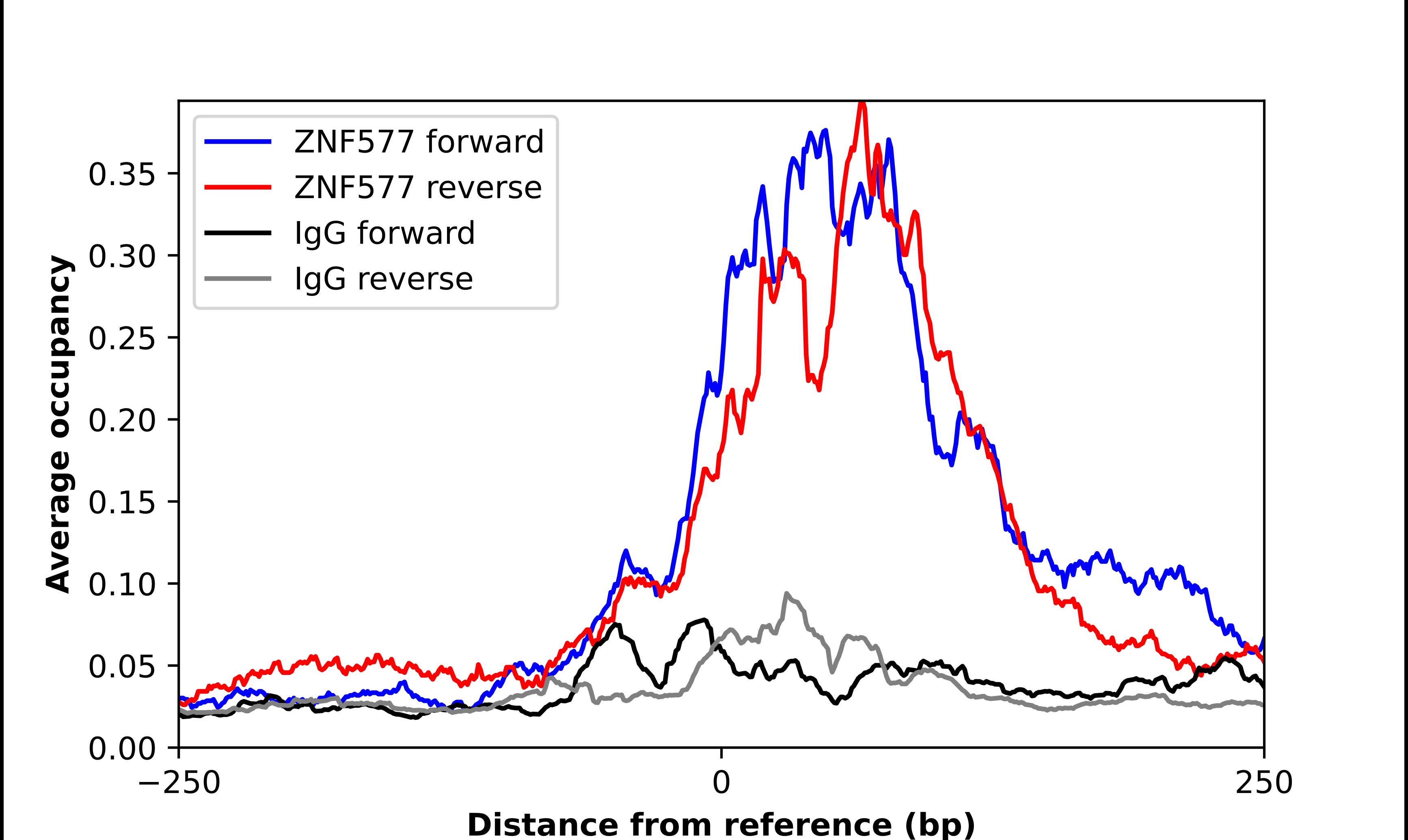 ZNF577 Antibody - BSA Free Chromatin Immunoprecipitation-exo-Seq: ZNF577 Antibody - BSA Free [NBP2-31026]