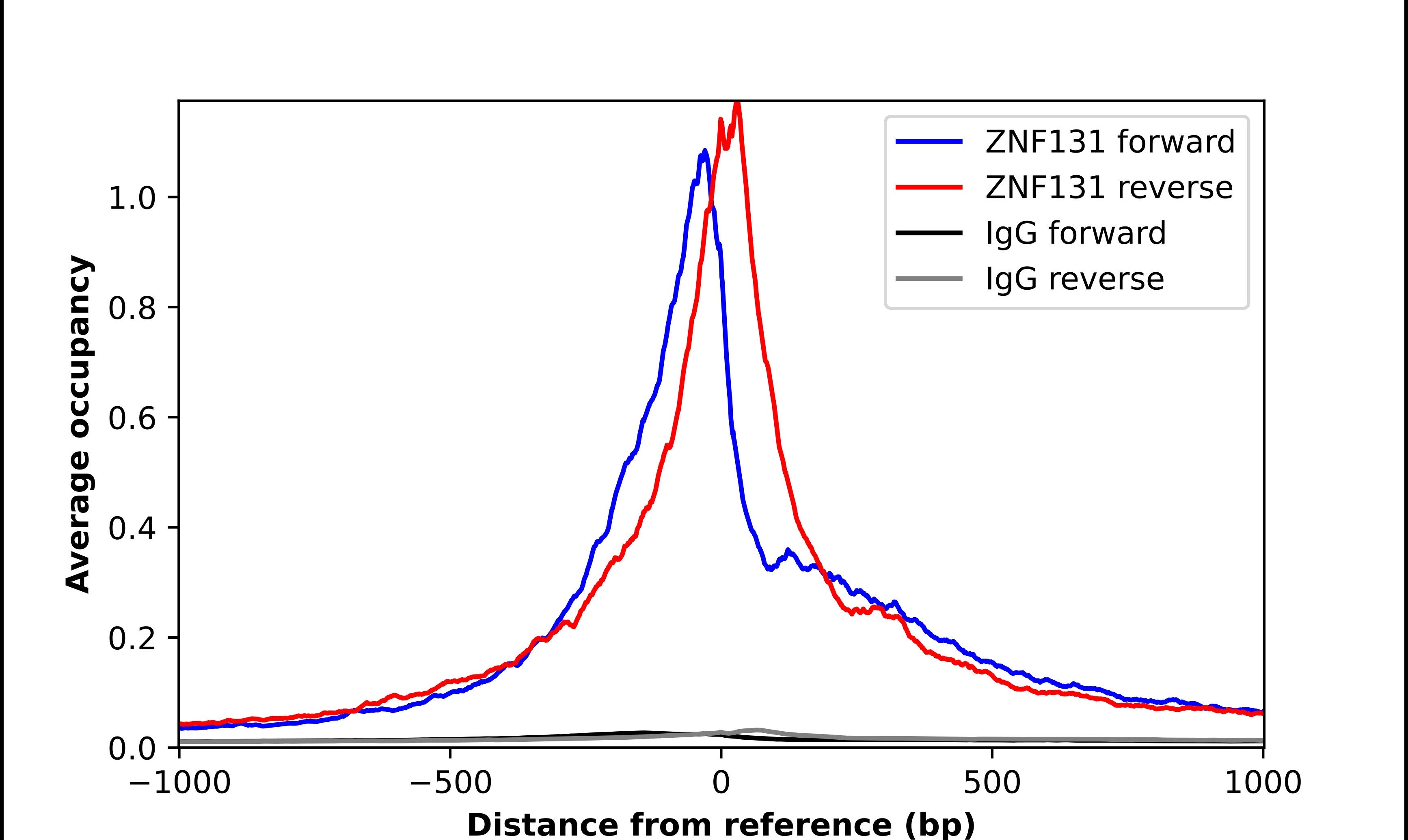 ZNF131 Antibody - BSA Free Chromatin Immunoprecipitation-exo-Seq: ZNF131 Antibody - BSA Free [NBP2-57688]