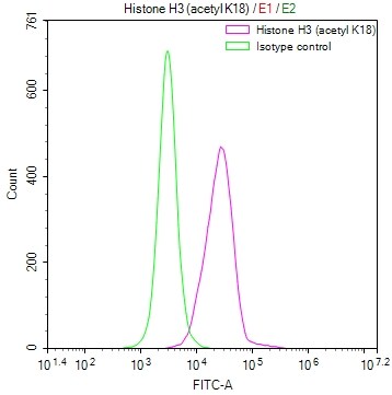 HIST1H3A [ac Lys18] Antibody (30A7)