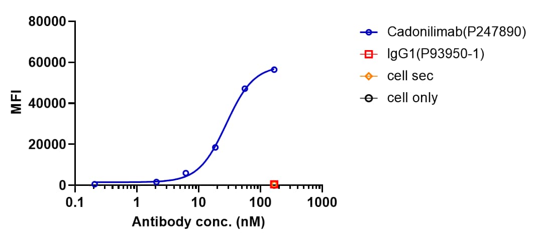 PD-1/CTLA-4 (Cadonilimab) Antibody - Azide and BSA Free