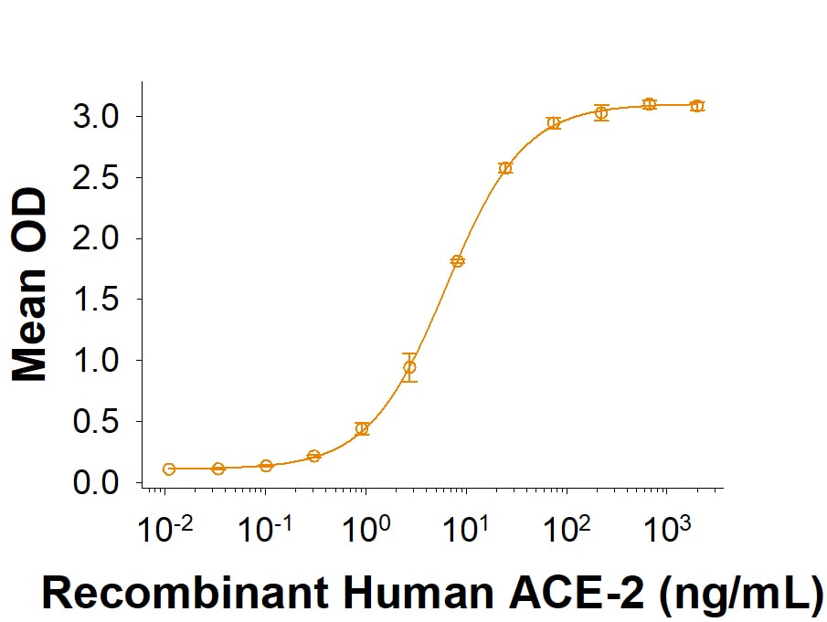 Recombinant Human ACE-2 Fc Chimera Protein Binding Activity