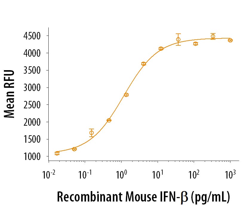 Recombinant Mouse IFN-beta Protein Bioactivity