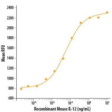 Recombinant Mouse IL-12 Protein Bioactivity
