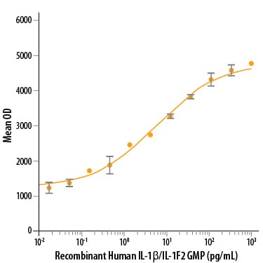 Recombinant Human IL-1 beta/IL-1F2 GMP Protein Bioactivity