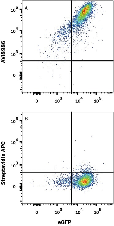 Recombinant Human PD-1 His-tag Avi-tag Protein Flow Cytometry