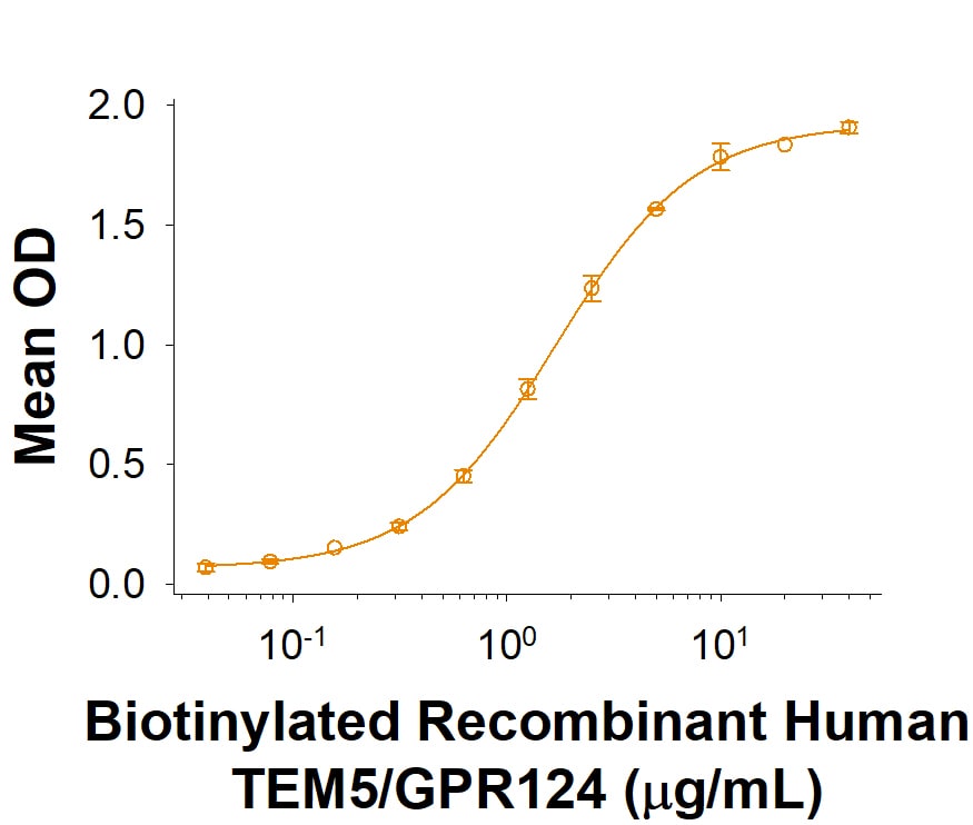 Recombinant Human RECK His-tag Protein Binding Activity