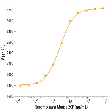 Recombinant Mouse SCF Protein Bioactivity