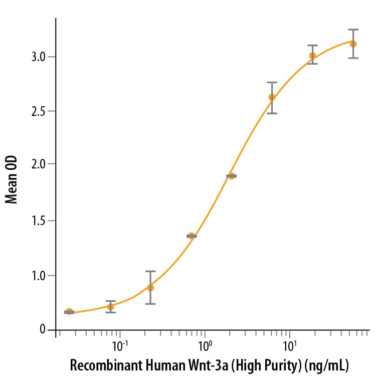 Recombinant Human Wnt-3a (High Purity) Protein Bioactivity