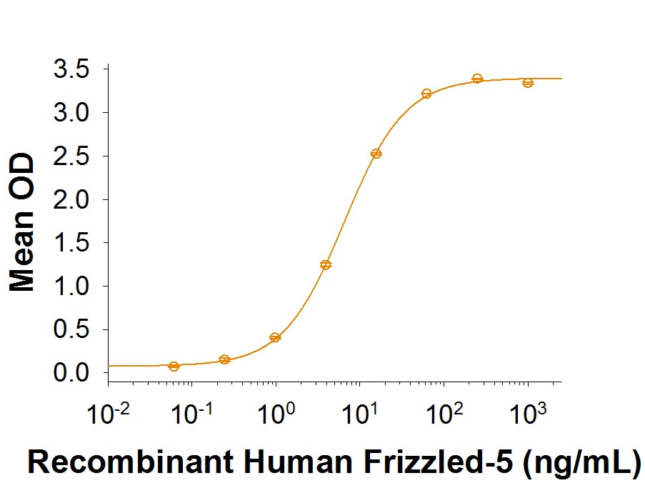 Recombinant Human/Mouse Wnt-5a Biotinylated Protein Binding Activity