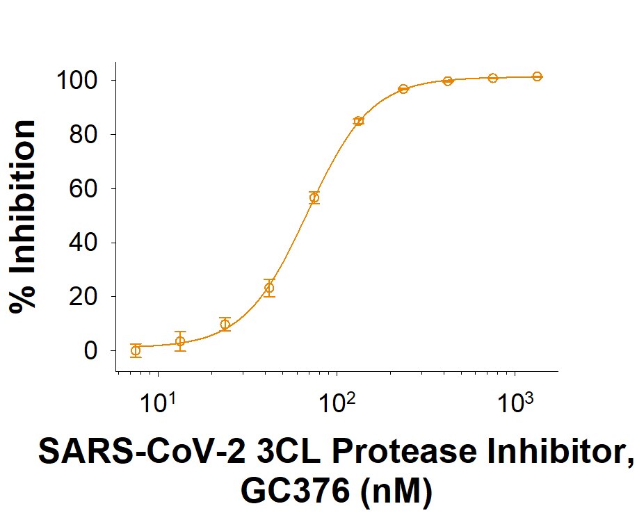 Recombinant SARS-CoV-2 3CL Protease Inhibition Activity