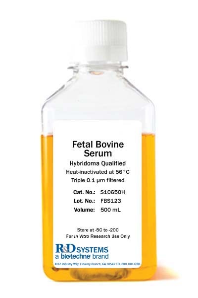 Fetal Bovine Serum - Hybridoma Qualified, Heat Inactivated