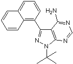 Src family kinase inhibitor; also inhibits c-Abl