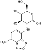 Fluorescent glucose uptake indicator