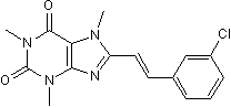 Selective A2A antagonist. Also MAO-B inhibitor