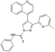 Selective inhibitor of TGF-βRI, ALK4 and ALK7