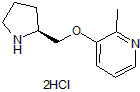 High affinity and selective α4β2 nAChR partial agonist