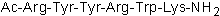 Potent, selective NOP partial agonist peptide