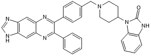 Potent and selective dual Akt1 and 2 inhibitor