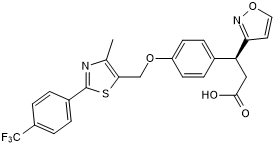 Potent FFA1 (GPR40) agonist